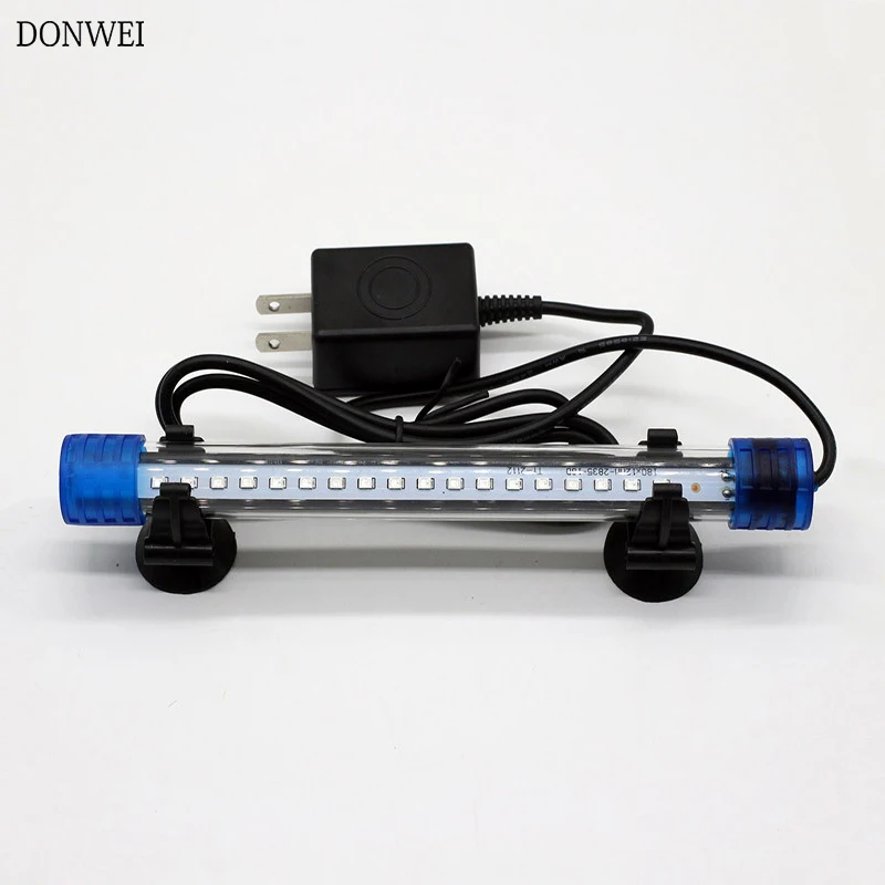 

DONWEI 20CM 30CM 40CM Aquarium Light Fish Tank Submersible Light Lamp Waterproof Underwater 2835 SMD Fish LED Lights 220V