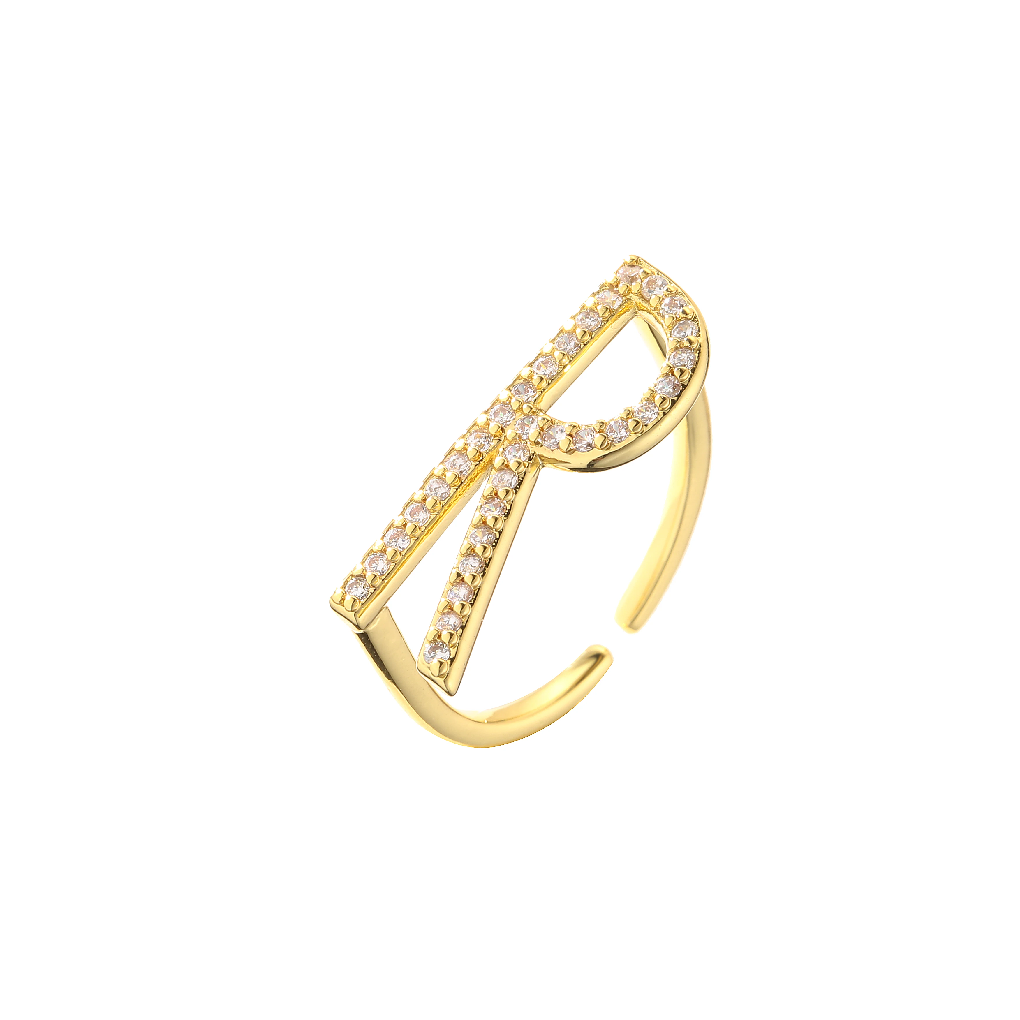 HECHENG,DIY Name 26-Letters Rings,For Women Adjustable Ring Alphabet Letter Initial Finger Accessoriese