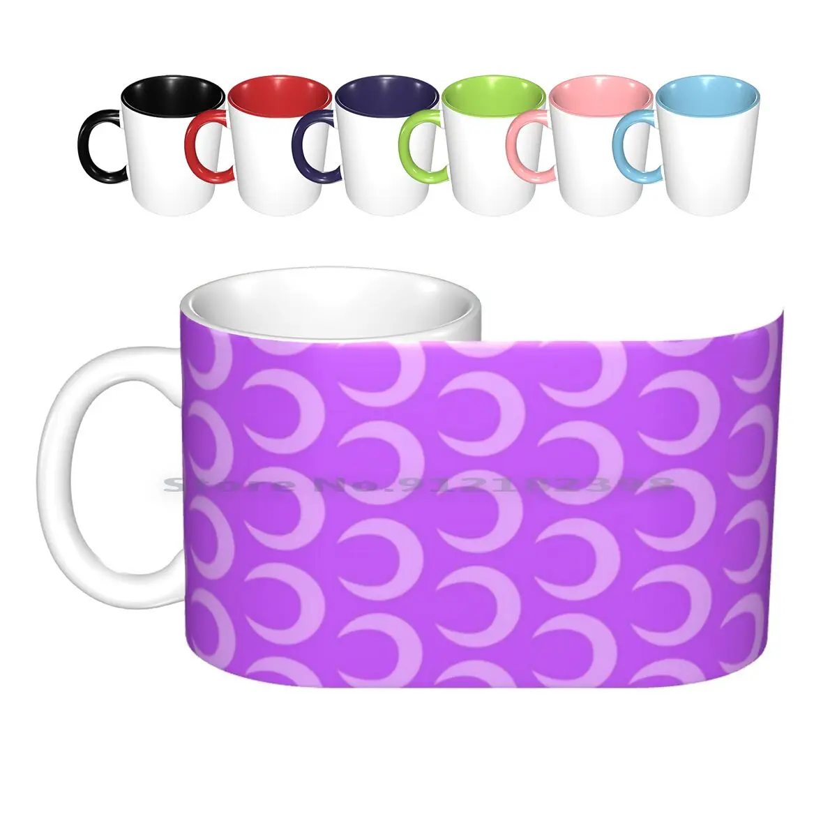 Nozomi Symbol Ceramic Mugs Coffee Cups Milk Tea Mug Love Live Llsif Llsip Love Live School Idol Festival Love Live School Idol