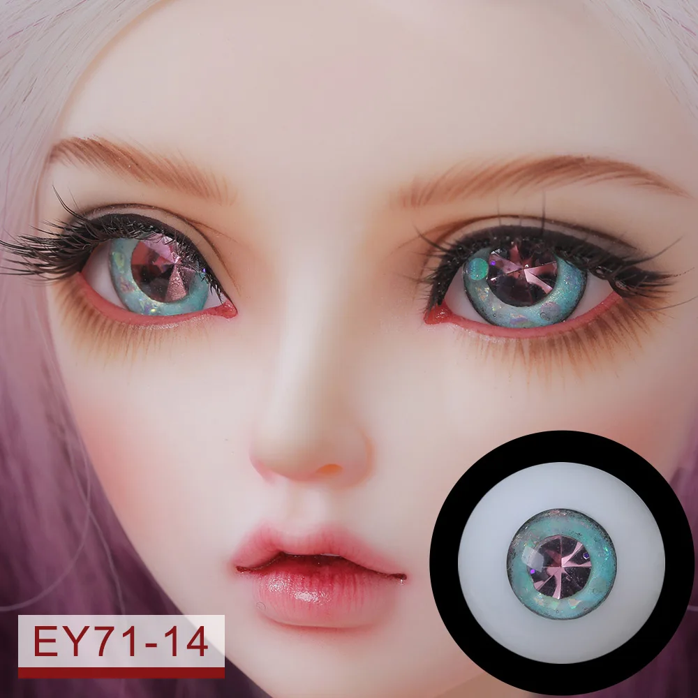 Doll BJD Eyes Craft Resin Eyeball Safety Animal Toy EyeBall 14mm BJD Accessories Doll Toys Accessories Dolls Eyes