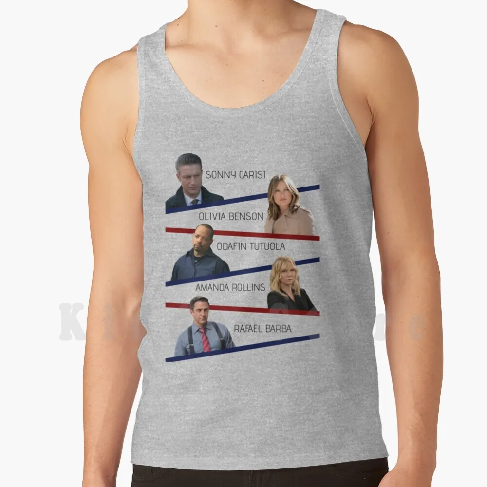 Law & Order Svu Team Tank Tops Vest 100% Cotton Svu Law Order Law And Order Law Order Svu Svu Team Olivia Benson Olivia