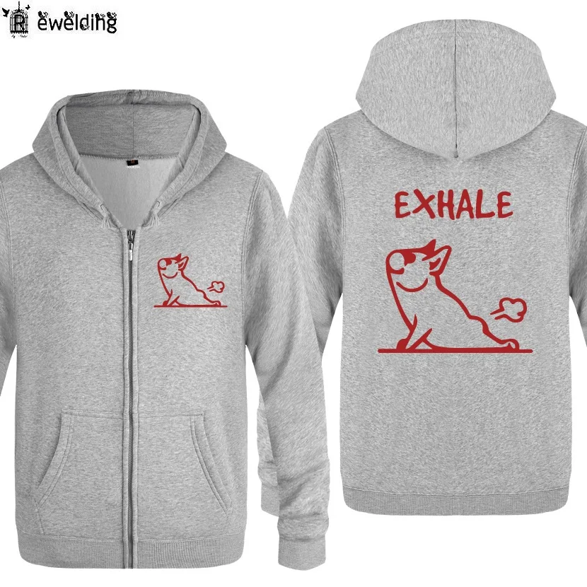 

Zipper Hoodies Men French Bulldog Anime Cartoon Mens Hoodie Fleece Long Sleeve Man's Jacket Sweatshirt Tracksuit Coat New