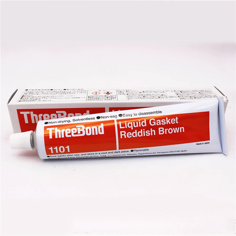 

1PCS Japan ThreeBond TB1101 Bed Cushion Adhesive Seawater Resistant Sealant Ship Special Adhesive ThreeBond 1101 Auburn