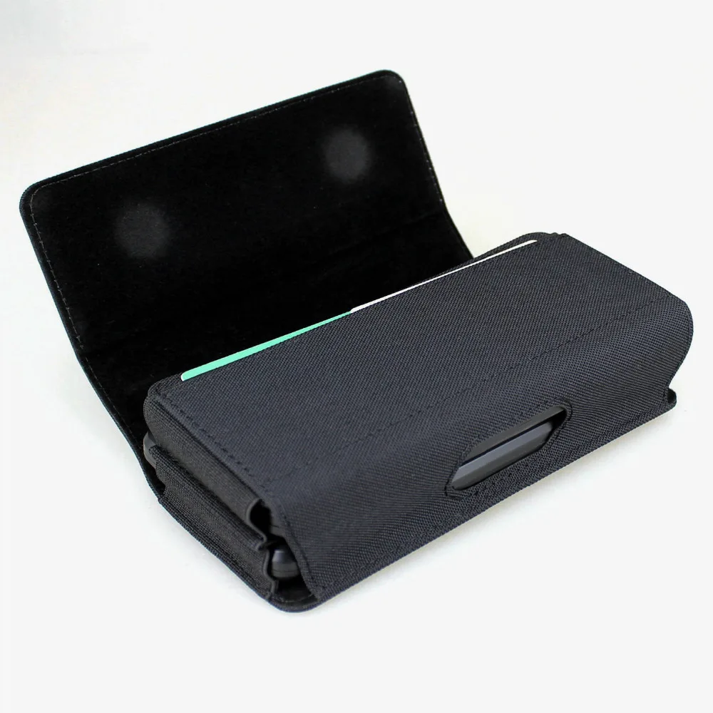 Pokrowiec aubaddy Nylon z podwójną obudową na telefon na 2 telefony, pasuje do Samsung Galaxy S23/S22/21/20/S10