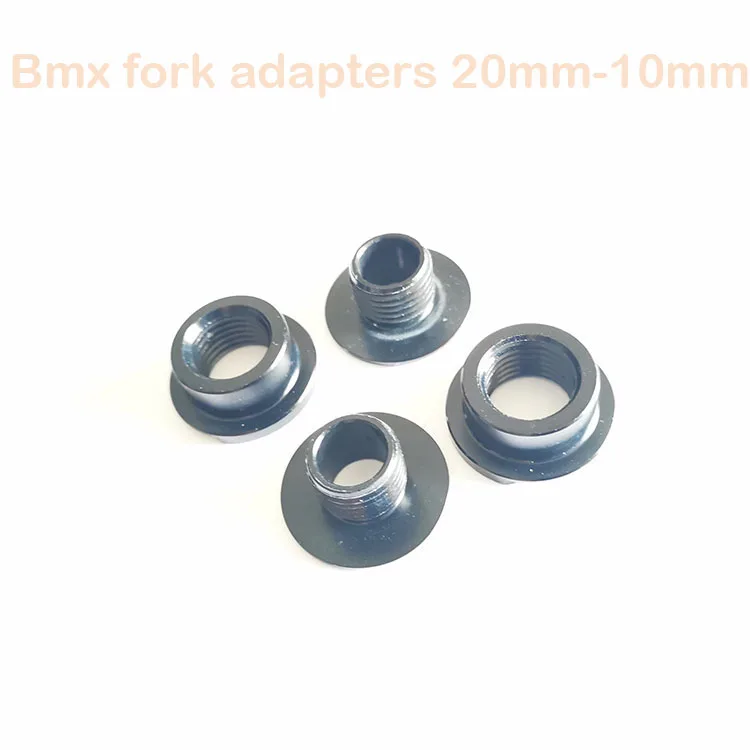 2020Willbmx fork adapters  thru axle  20mm to 10mm for bmx forks 20mm thru axle 10 dropout adapters