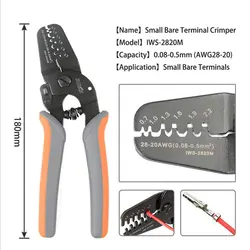 Crimping Tool Pliers JST XH-2.54 Crimping pliers for JST 2.54 2510 Connectors With Connector plug + needle +socket Header