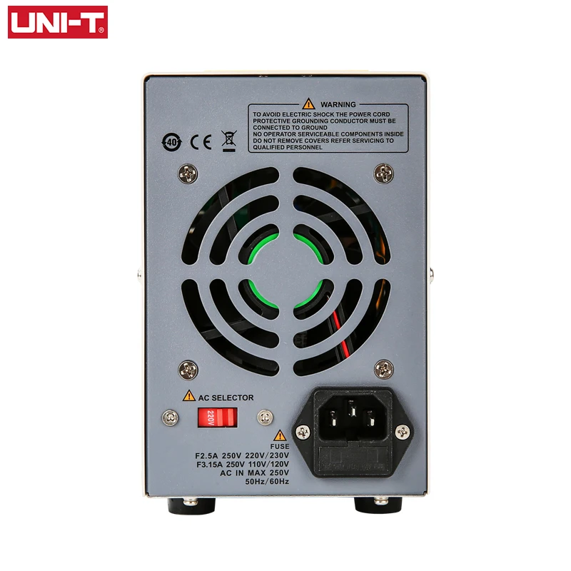 Imagem -05 - Uni-t-linear dc Power Supply Comutação Regulador de Tensão Reparação Laboratorial Multímetro Faça Você Mesmo Utp3313tfl-ii Utp3315tfl-ii 110v 220v