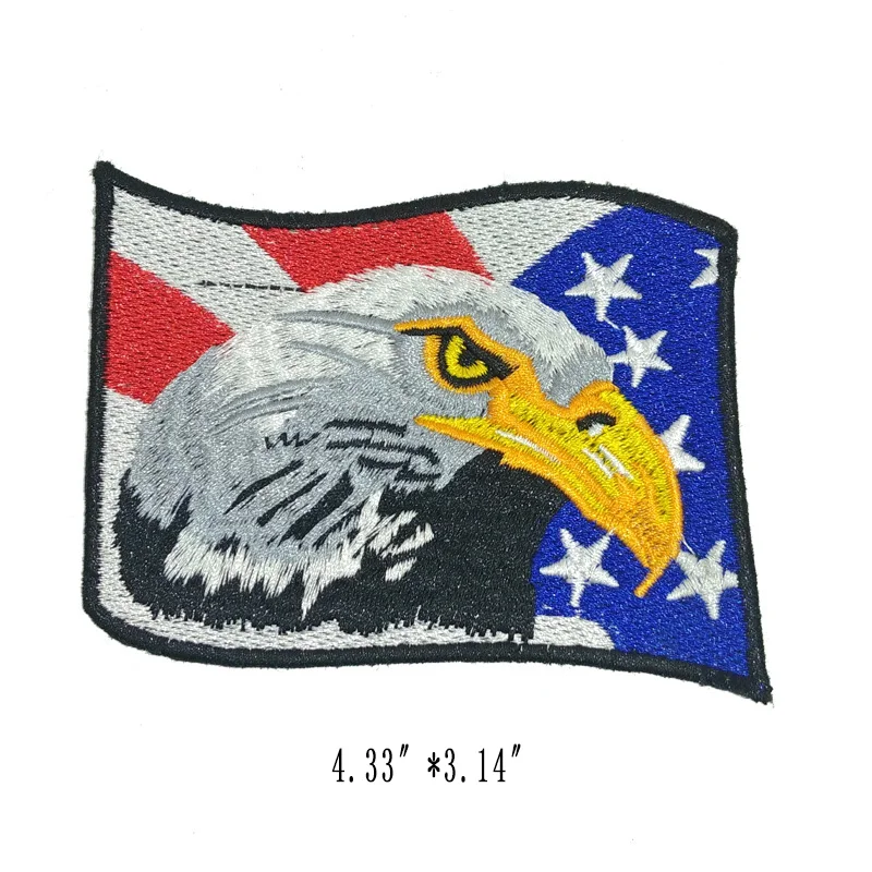 1 piece of fashion embroidery flag patch tactical logo applique patching clothes patch suitable for clothes bags, etc.