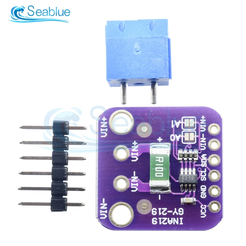INA219 GY-219 Strom Versorgung Sensor Breakout Board Modul Sensor Modul I2C Interface Hohe Seite DC Strom Für Arduino DIY