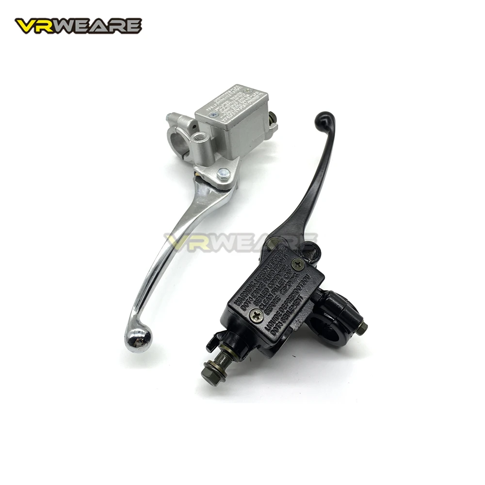 Motorcycle Brake Pump Front Master Cylinder Hydraulic Brake Lever Right For Dirt Pit Bike ATV Quad Moped Scooter Buggy Go Kart