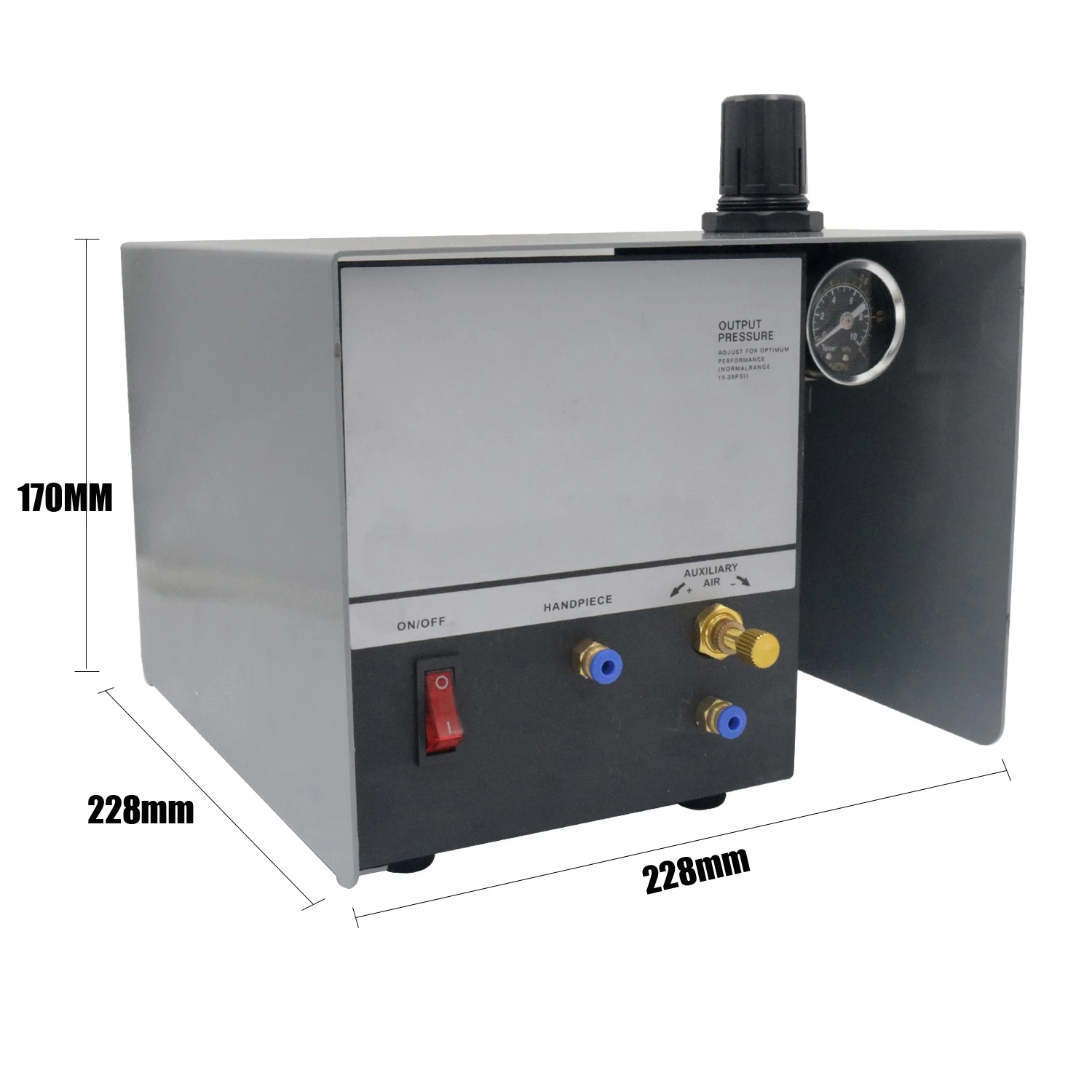 Single-Ended Pneumatische Schmuckgravurmaschine – 110 V/220 V GraverMate Graveur Jewerly Air Graveur Herstellungsausrüstung – Detail 9