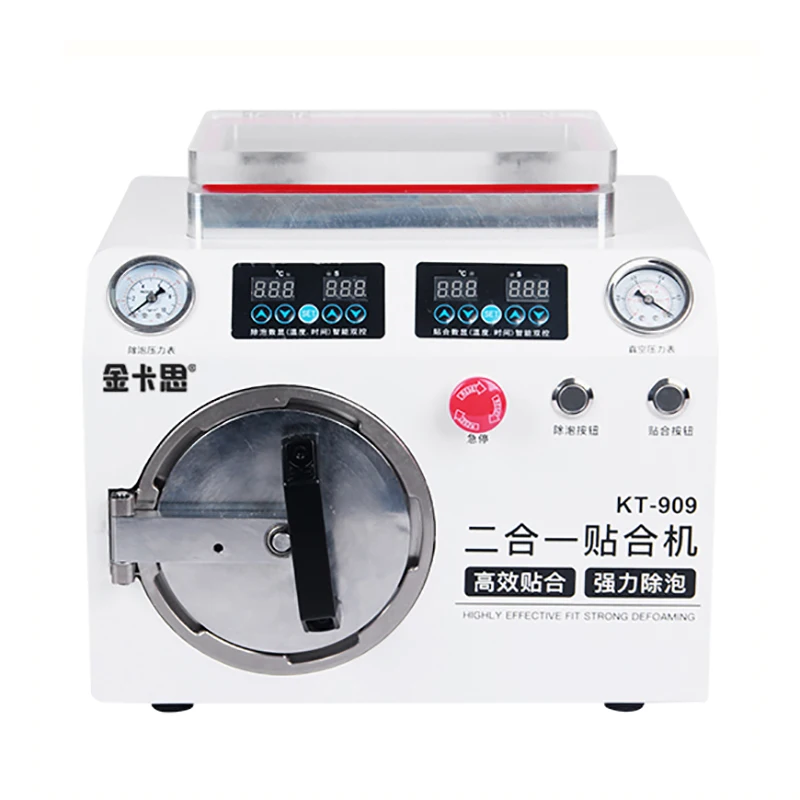 Electrical OCA Vacuum Laminating Machine Autoclave Bubble Remover For Phones LCD Touch Screen Repair Tools KT-909