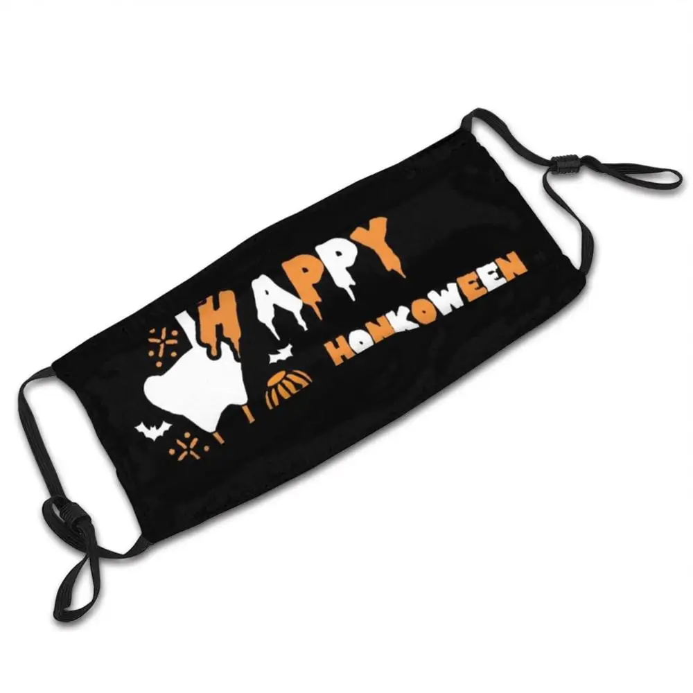 Honkoween-mascarilla con filtro Pm2.5, máscara lavable y personalizada, juego de ganso sin marco, divertido de Halloween