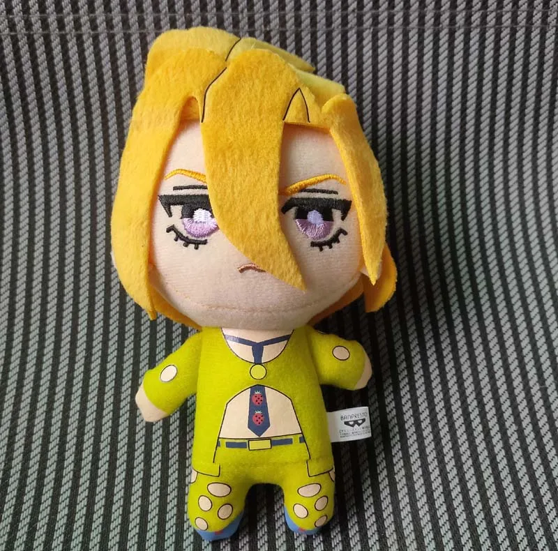 JAPAN JoJoss Bizarre Adventure Golden Wind Plush Giorno Narancia Mista PLUSH DOLL 6PCS