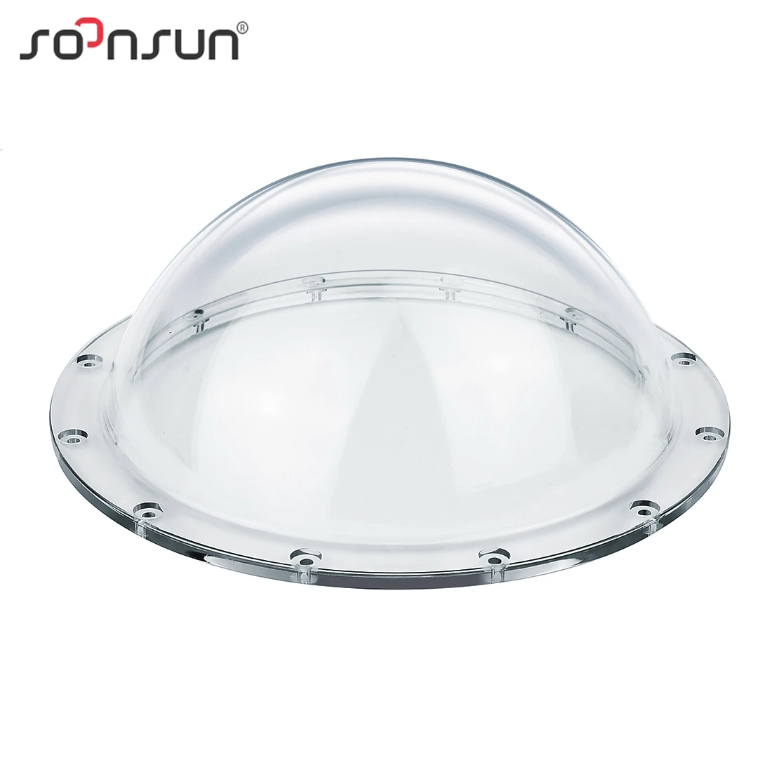 6 Inch Dome Port Transparent Cover Replacement for GoPro Hero 12 11 10 9 8 7 6 5 Camera Dome Port Repair Parts Accessories