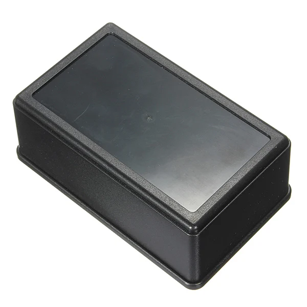 105x65x40mm Black Waterproof Enclosure Box Electronic Instrument Case ABS Plastic Cover Project for Relay Module