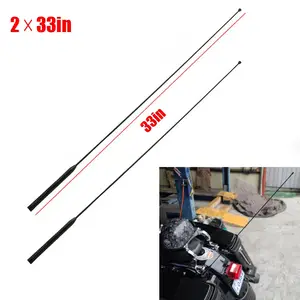 1x 33'' Am Fm Motorcycle Antenna Radio Antena Rubber Aerial For Harley  Touring Road Street Electra Glide 2001-2021 2020 - Aerials - AliExpress