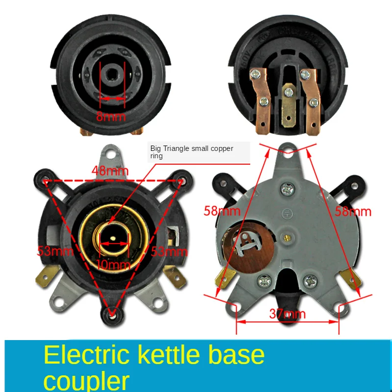 Accessori per bollitore elettrico Base per bollitore elettrico termostato interruttore di controllo della temperatura connettore accoppiatore