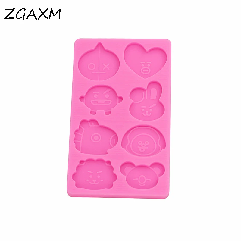 

LM1088 Shiny Jewelry Accessories Epoxy Clay Polymer Mold, Cake Baking Fudge Chocolate Biscuit Paris Baguette, Traychocolate Mold