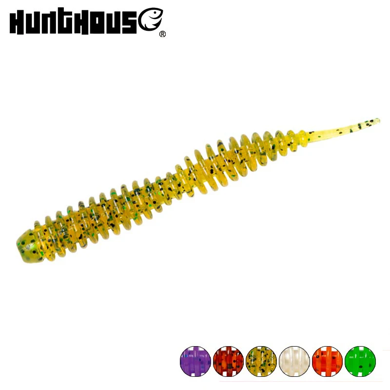 

Hunthouse Soft Fishing Lures Wobblers Small Spiral Tail 110mm 5.6g Swimming Bait Saltwater Silicone Pike Bass Trout Fish Tackle