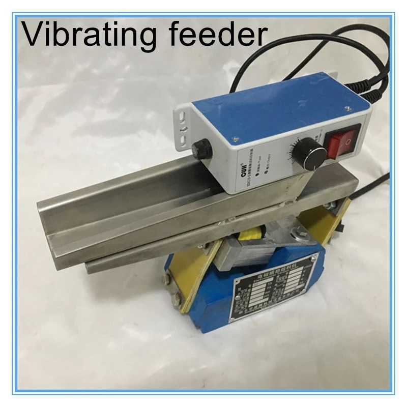 

Small feeder GZV3 stainless steel electromagnetic vibrating feeder 20W processing capacity 1 ton vibration conveying machinery