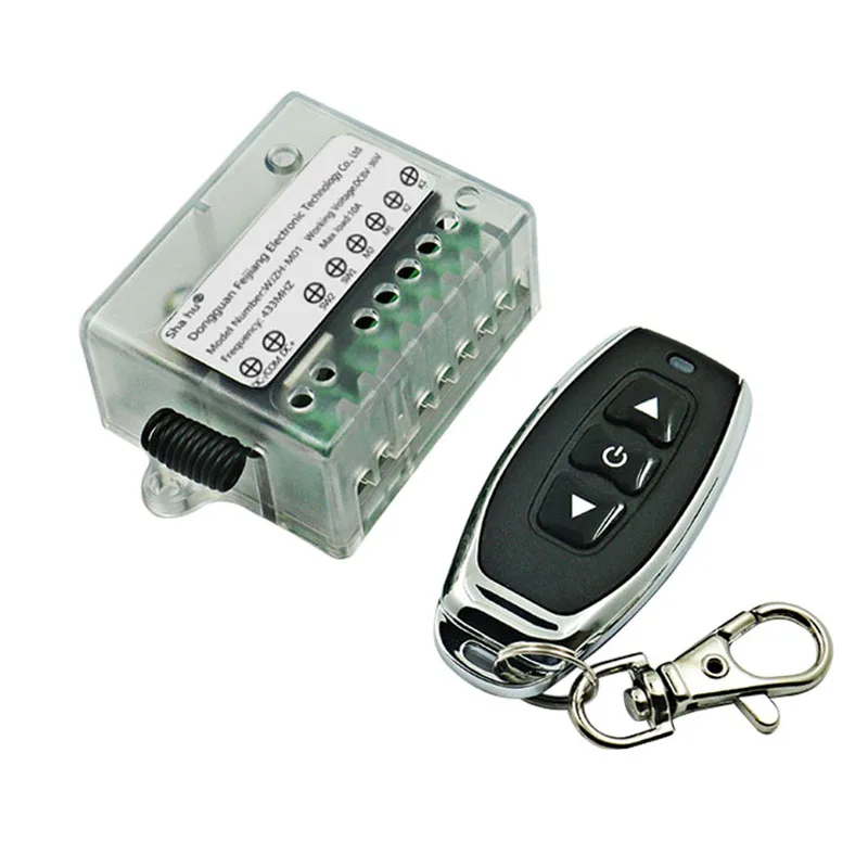 Shahu DC9V12V24V36V motor forward and reverse remote control switch stroke controller