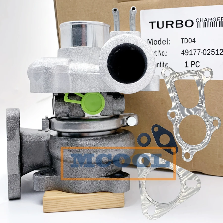 TD04-11G Full Turbo Charger Complete Kit For Hyundai Gallopper 2.5 TDI 73Kw D4BH (4D56 TCI) Turbine MR355225 1996- 49177-02512