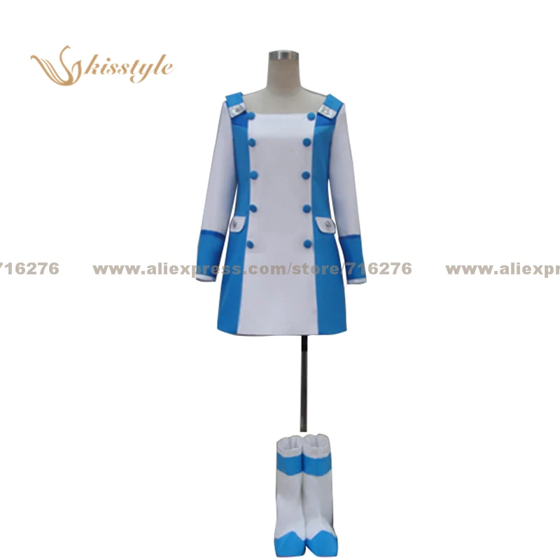 Kisstyle Fashion Psalms of Planets Eureka Seven Eureka Uniform COS Clothing Cosplay Costume,Customized Accepted