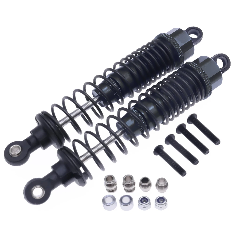 RCAWD 2pcs alloy front and rear shock absorber damper oil filled type for 1-10 RGT 86100 86110 FTX5579 Outback Fury crawler part