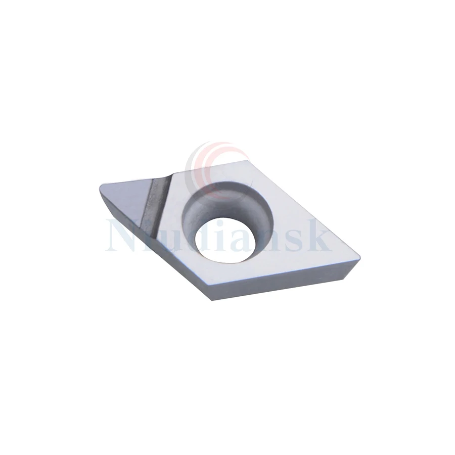 2Pcs DCMT070204 DCMT070202 Cbn DCMT11T304 DCGT070204 DCGT11T304 Pcd Cnc Draaibank Draaien Tool Diamond Insert Slijtvast Duurzaam