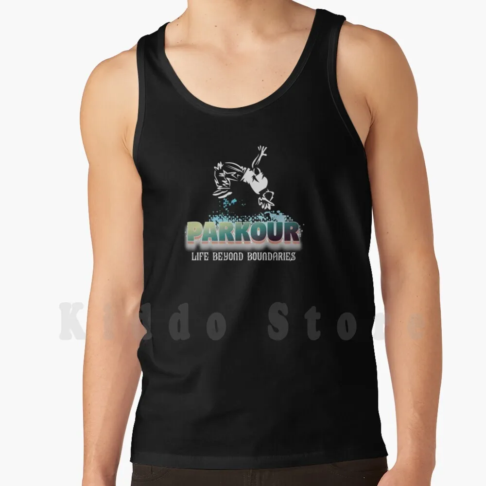 Parkour-Parkour Life Beyond Boundaries Tank Tops Vest Sleeveless Parkour Parcour Kids Parkour Childrens Parkour