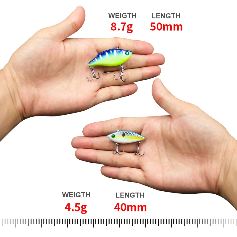 Banshee 5Pcs Small Lipless Crankbaits Fishing Lure Set Sinking Wobblers For Perch Pike Trout Vib Artificial Cicada Rattling Bait