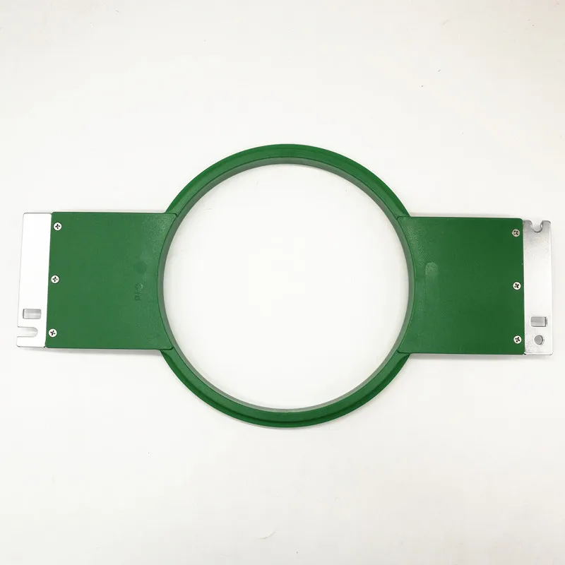 High Quality Tajima Green Hoops Round Size 180mm Arm Width 355mm Embroidery Machine Frames