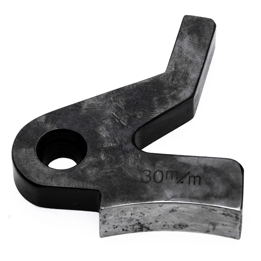 10MM 30MM Bend Steel Presser Foot For 801 Leather Skiving Machine Spare Parts