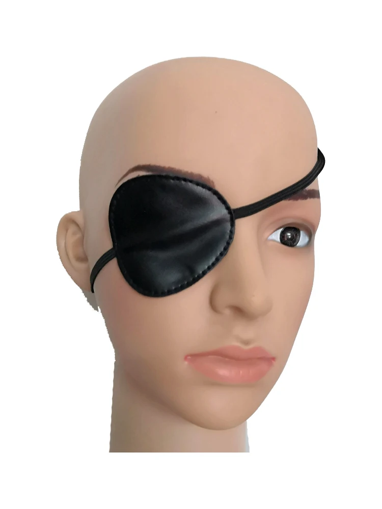 Anime Chracter Ciel Phantomhive cosplay black eye patch eye shade Halloween Pirate Eyepatch