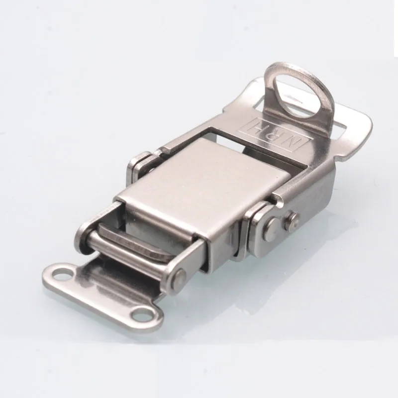 Stainless Steel Air Box Hasp Bag Part Cabinet Lock Wooden Case Buckle Toolbox Safety Latch Medical Instrument Equipment Fastener