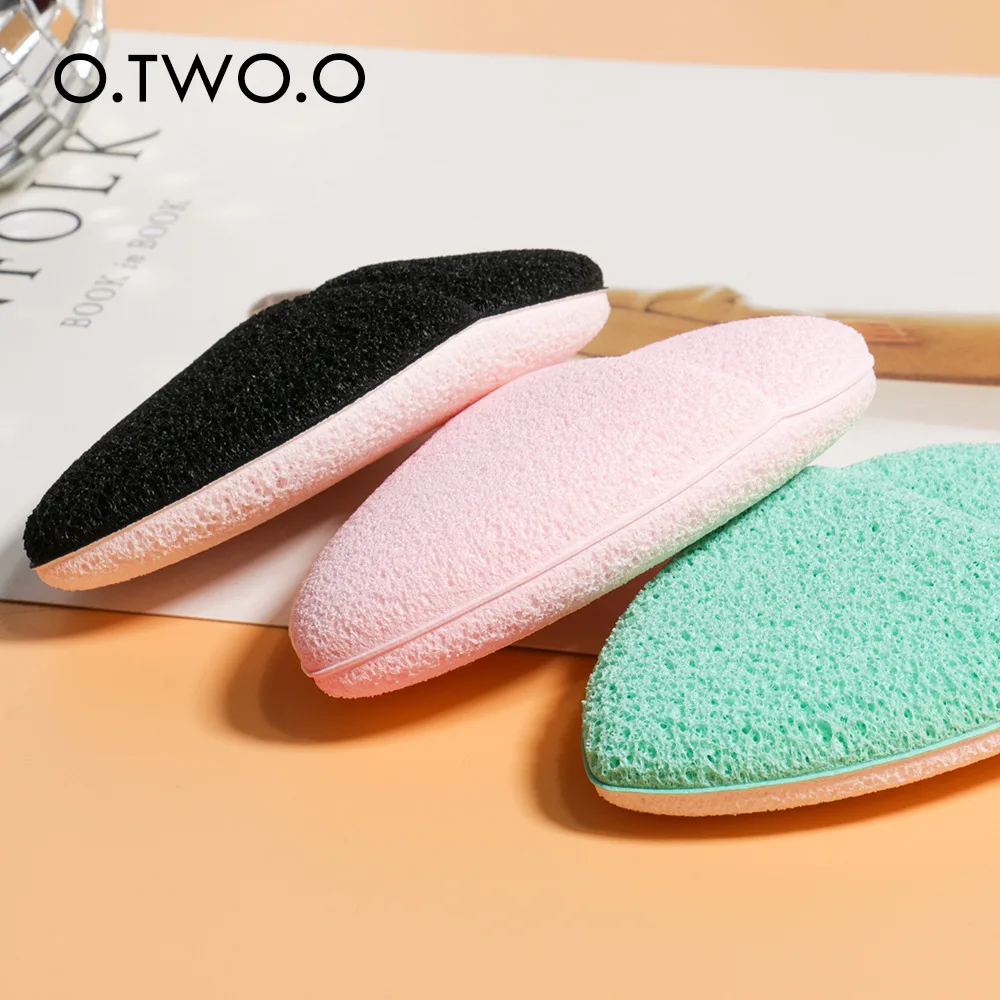 O. Tw o.o Shoe Sponge Face Wash Puff Magic Lazy Water Remover Puff Online Celebrity Douyin Celebrity Style