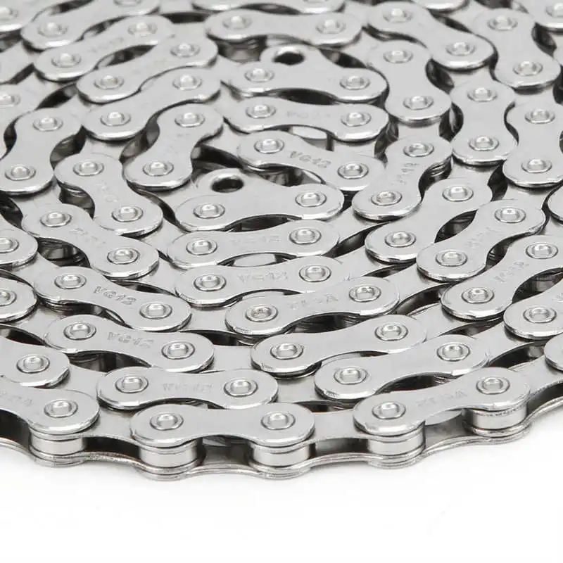 VG الرياضة 8/9/10/11/12 سرعة سلسلة دراجات نصف جوفاء 116 الروابط سلاسل الدراجة الجبلية خفيفة 126 الروابط 1/2in x11/128in سلسلة