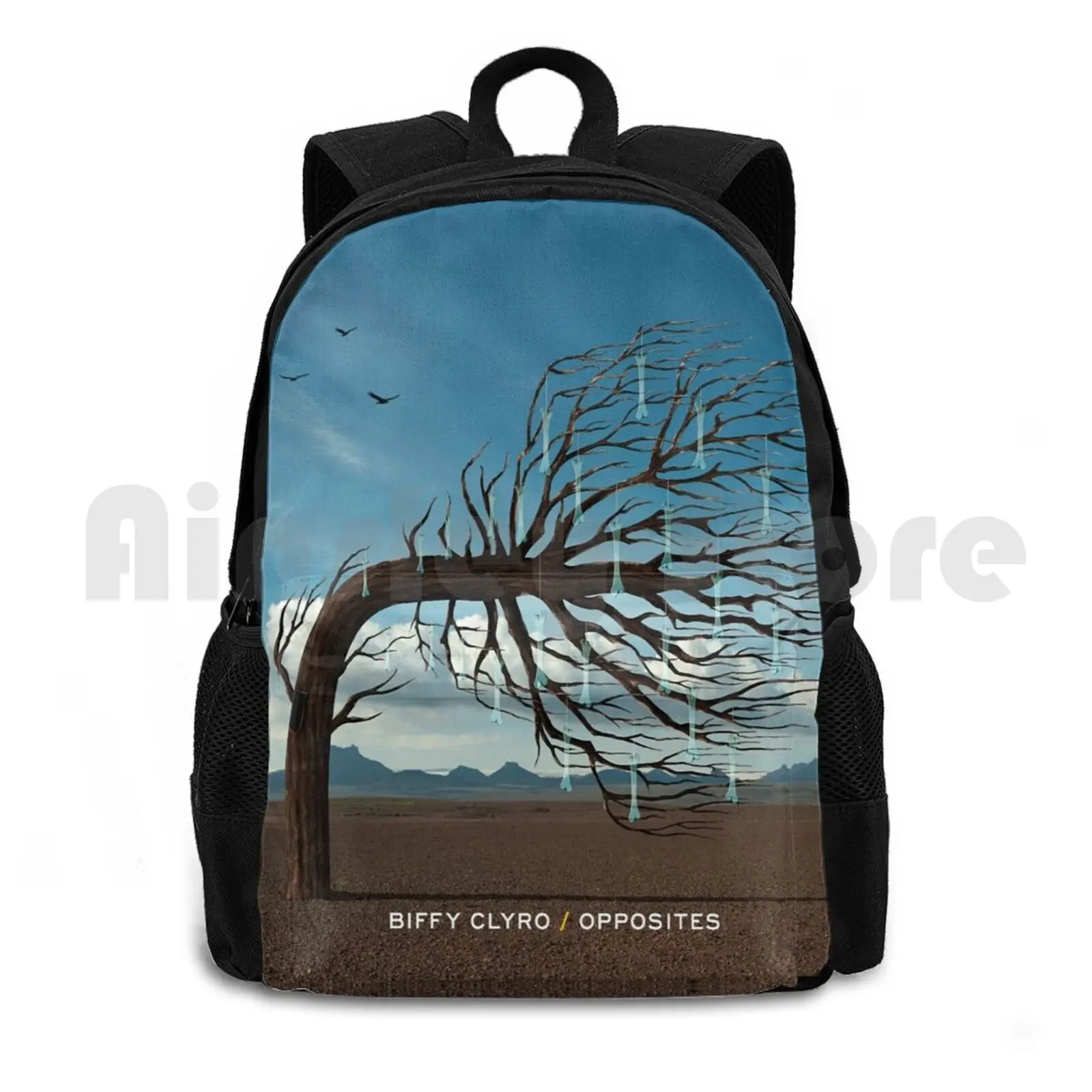 Opposites Album Biffy Clyro Music Outdoor Hiking Backpack Waterproof Camping Travel Opposites Album Biffy Clyro Music