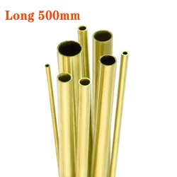 10pcs~1pcs Brass Tube 2/3/4/5/6/7/8/9/10/12/14/16/18/20 mm 200mm 300mm 500 mm Long 0.5-2 mm Wall