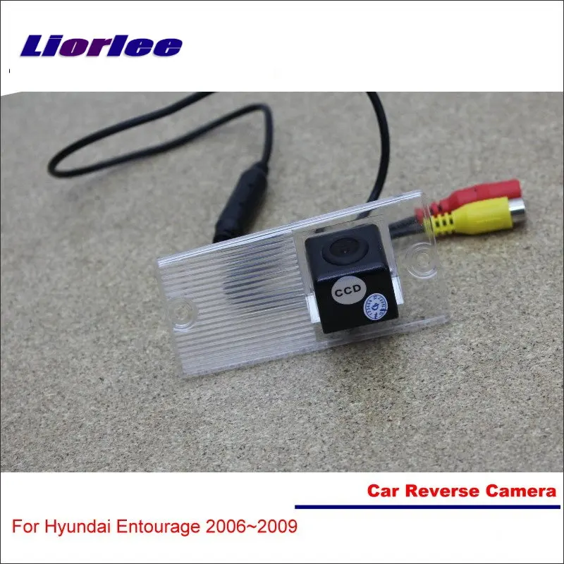 For Hyundai Entourage 2006-2009 Car Camera Rear View Back Parking CAM HD CCD Model RCA Interface NTSC System