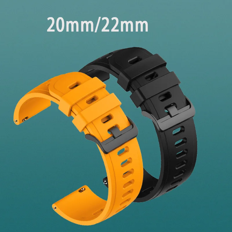 Sport-Silikonarmband für Xiaomi Watch 5 2 Pro S5 S4 S3 S2 S1 Pro Active 22mm Uhrenarmband für Mi Watch Color Miwatch Color2 Correa – Detail 7