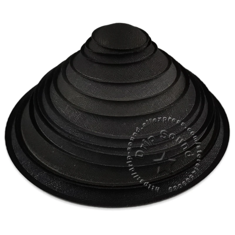 2 szt. 18mm-130mm Oddychająca Materiałowa Osłona Stożka Głośnika Subwoofera, Pokrywa Stożka Głośnika Basowego Koaksjalnego, Części Zamienne do Naprawy