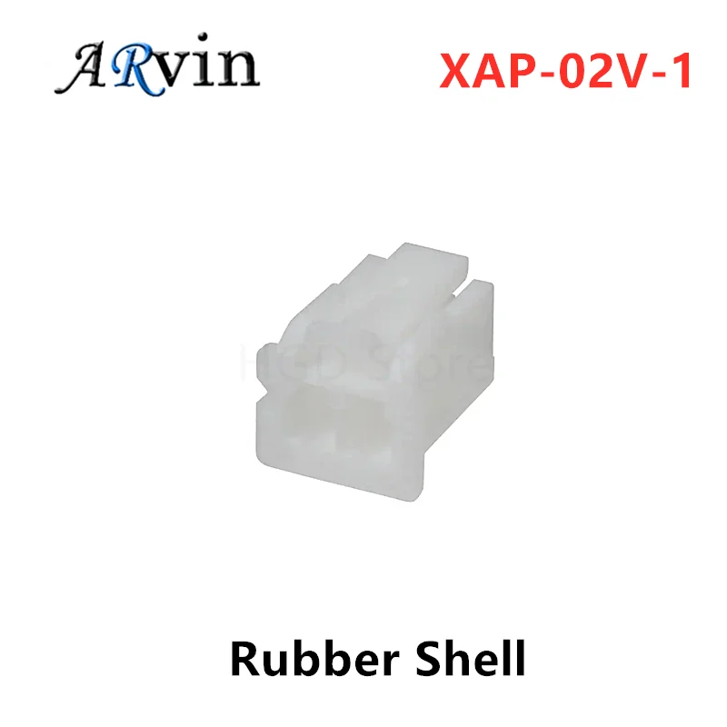 JST Connector XAP-02V-1 Connector Rubber Shell 2Pin 2.5mm Spacing Matching Terminal