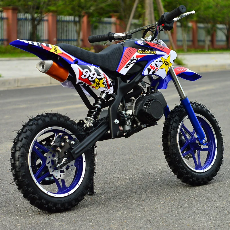 HOT! 50CC single-cylinder two-stroke cross-country motorcycle fuel motorcycle racing children's birthday gift