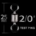 Tamaño 2I0 25 mm 71 kg