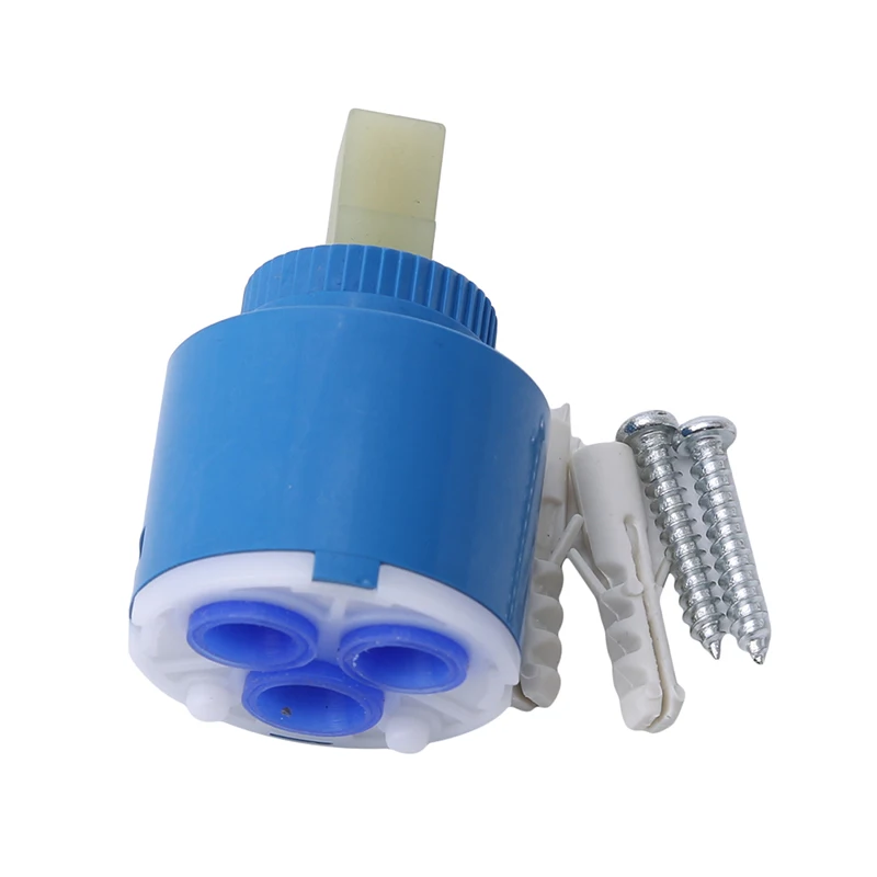 35/40mm Ceramic Disc Cartridge Mixer Faucet Thermostatic Cartridge Faucet Disc Valve PP Plastic Ceramic Cartridges