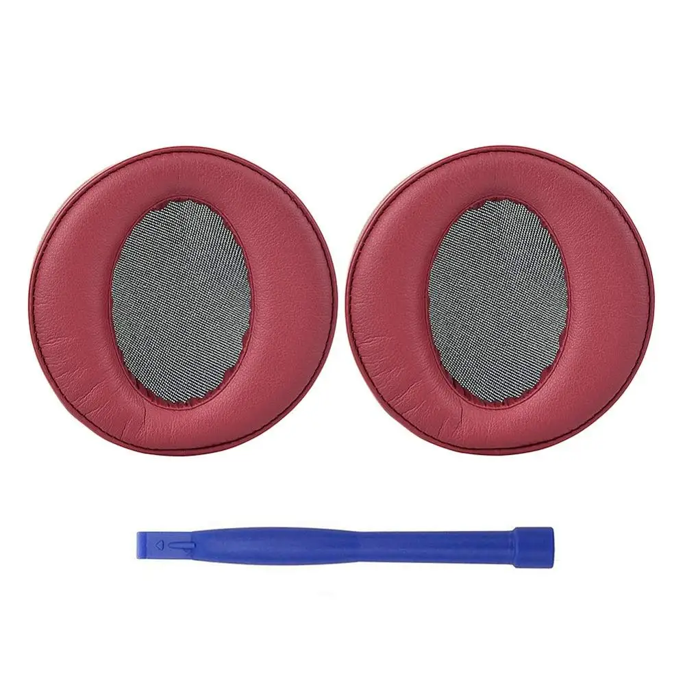 استبدال بطانة للأذن بروتين الجلود وسائد سماعات الأذن لسوني MDR XB950BT XB950N1 XB950B1 XB950/H سماعات لاسلكية