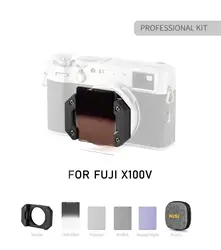NISI UHD UV Filter MARK II System for FUJI Fujifilm X100V Adapter CPL ND Square Filter kit for X100 F T S Polarizer Camera