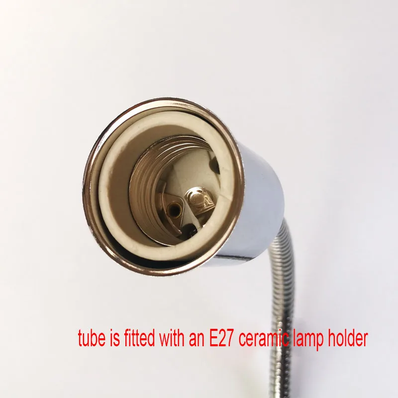 "Pescoço de ganso com suporte/clipe,